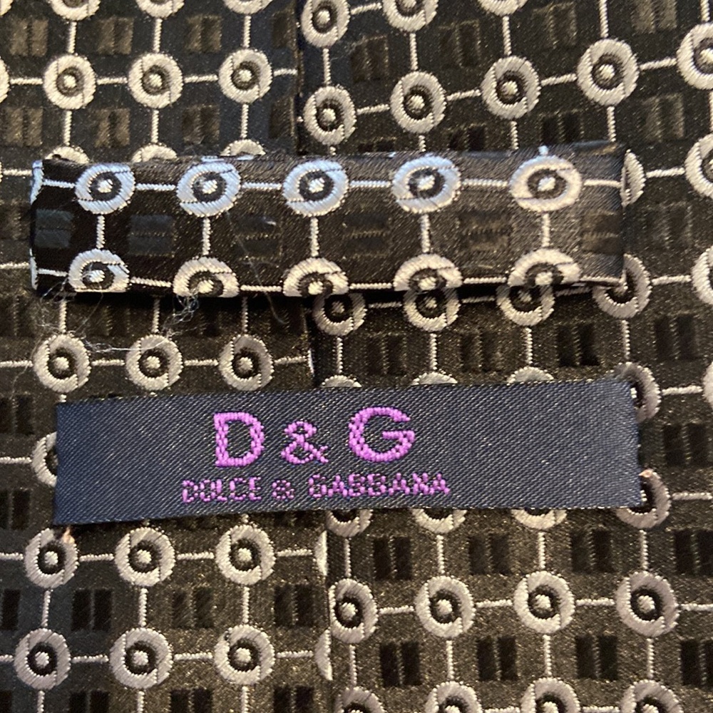 DOLCE GABANA MAN TIE EXCELLENT CONDITION SEE ALL PHOTOS - Picture 4 of 12